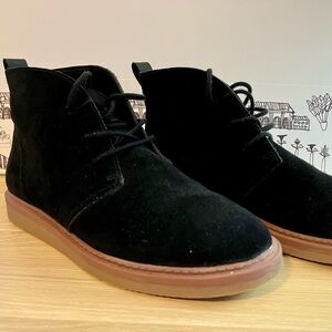 Clarks Black Suede Booties, Ankle Boots, Excellent Condition